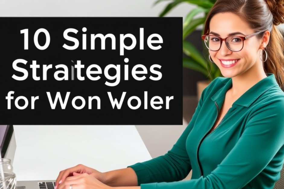 10 Simple Strategies for Women to Earn Money Online